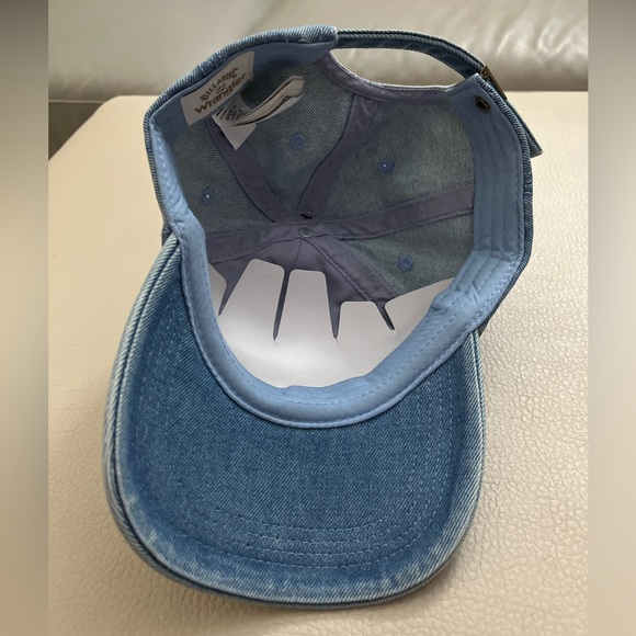 NWT - Billabong x Wrangler Denim Baseball Cap - Adjustable - Picture 9 of 12